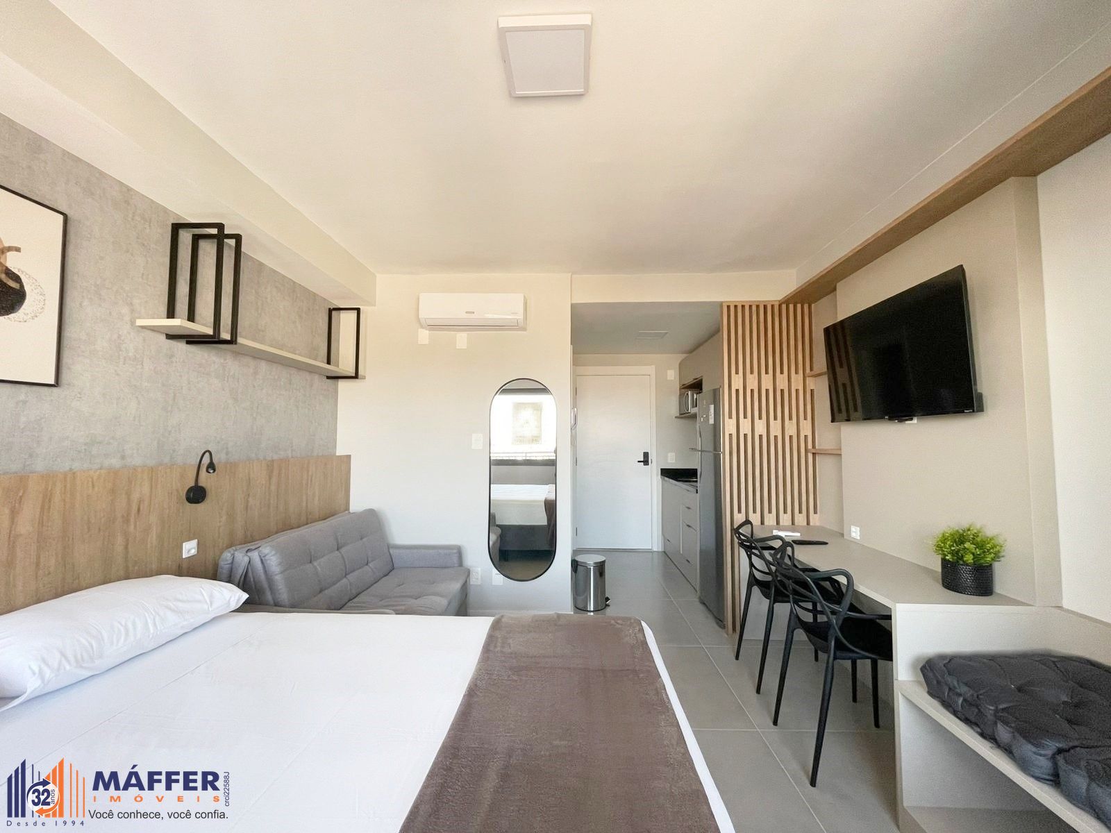 Loft de 26 m² no Skyline Parque Moinhos - 15º andar.