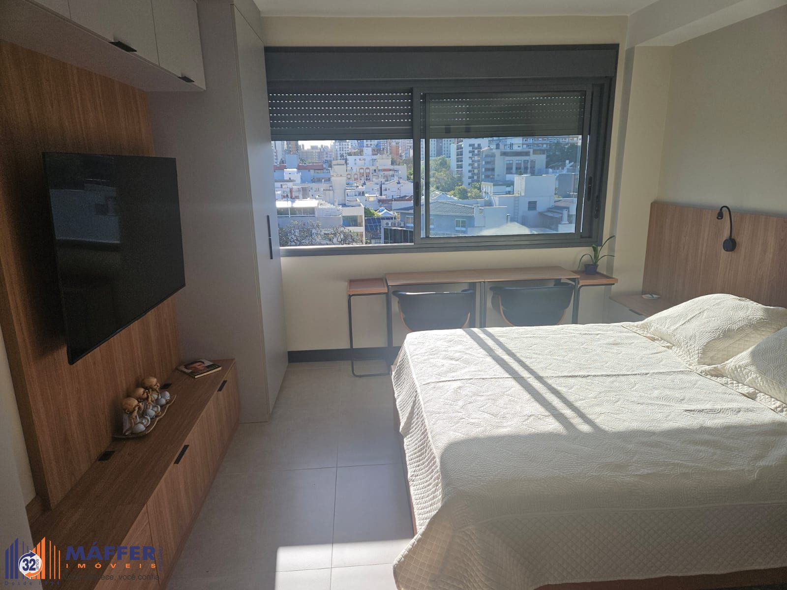 Apartamento no Skyline Parque Moinhos Apto 711, 1 quarto, à venda, 25 m², Bela Vista - Porto Alegre — foto 2