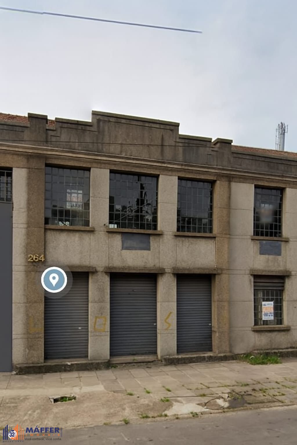 MÁFFER IMÓVEIS ALUGA – DEPÓSITO/PRÉDIO COMERCIAL NO 4º DISTRITO | PORTO ALEGRE/RS