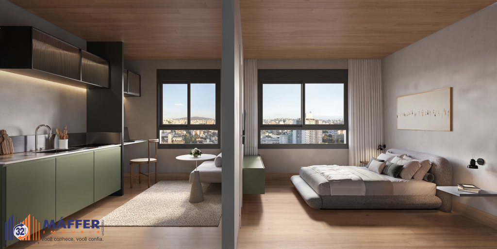 Apartamento, 1 quarto, 34 m² - Foto 8
