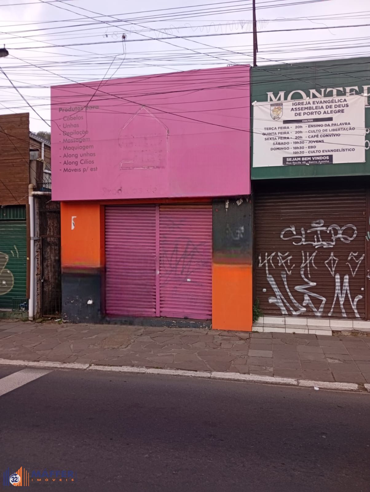 MÁFFER IMÓVEIS ALUGA PRÉDIO COMERCIAL NA AV. AZENHA – PORTO ALEGRE  📍 Excelente localização na Avenida da Azenha, uma das avenidas mais tradicionais e movimentadas da cidade!