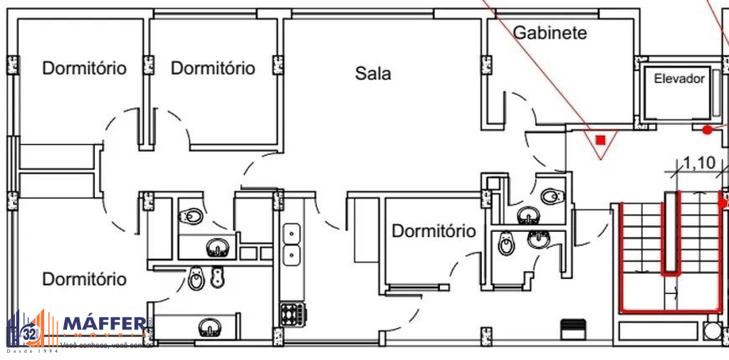 Apartamento, 3 quartos, 120 m² - Foto 3