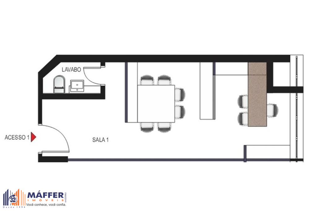 Sala-Conjunto, 64 m² - Foto 13