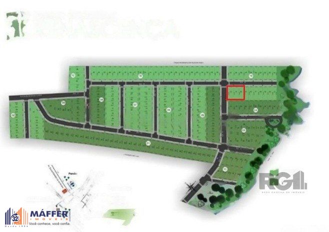 Terreno à venda, 1020m², Oriçó - Gravataí