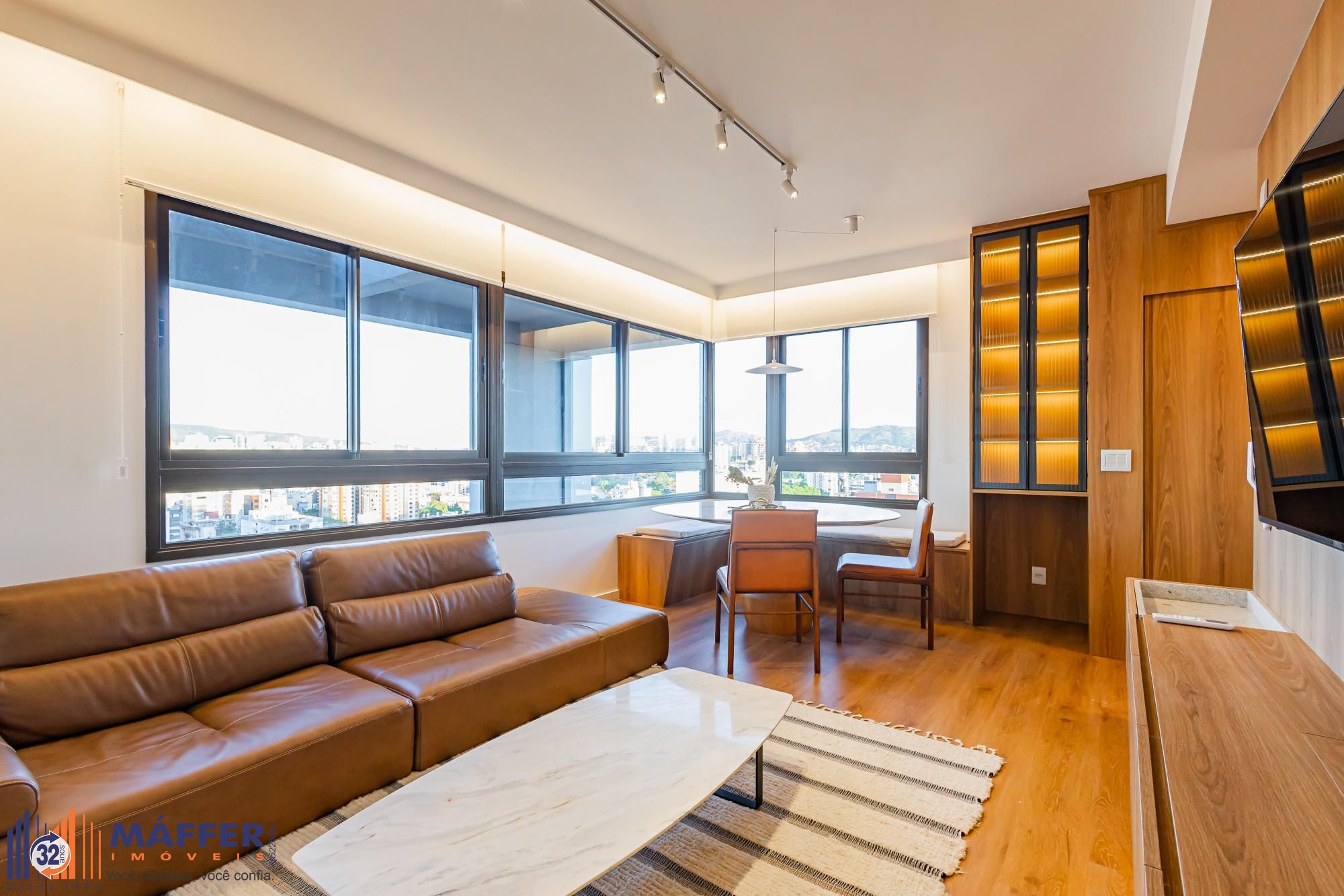 Miradouro - Apartamento 100% mobiliado no bairro Santa Cecília