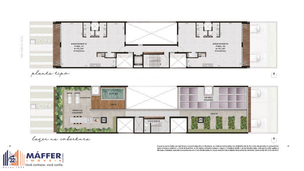 Apartamento no Habit.Ar, 2 quartos, à venda, 94 m², Petrópolis - Porto Alegre — foto 3