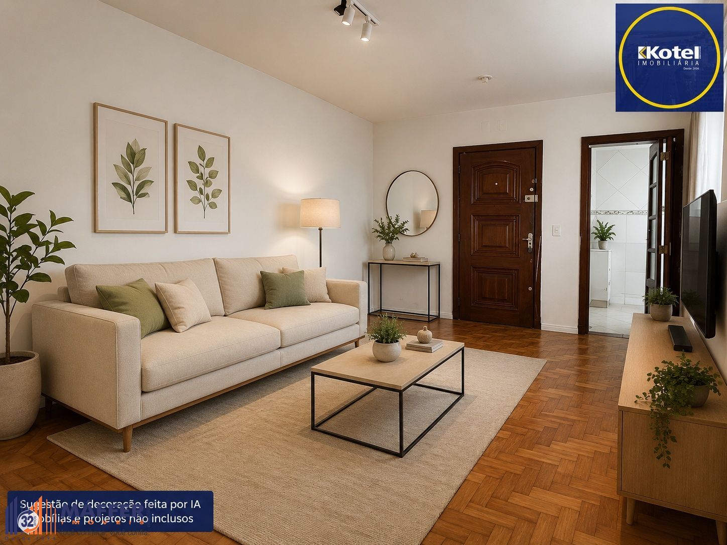 IA - Sugestão de decoração de mobília e projeto por IA. Não inclusos