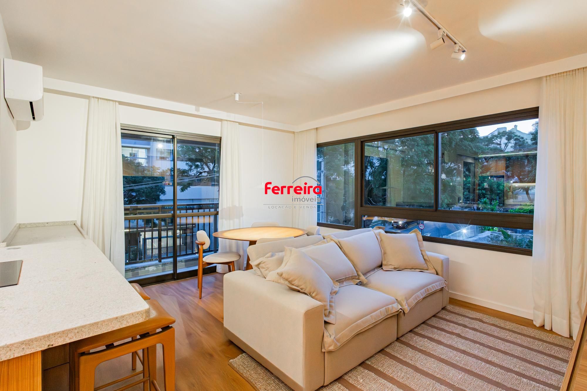 Miradouro - Apartamento 100% mobiliado no bairro Santa Cecília