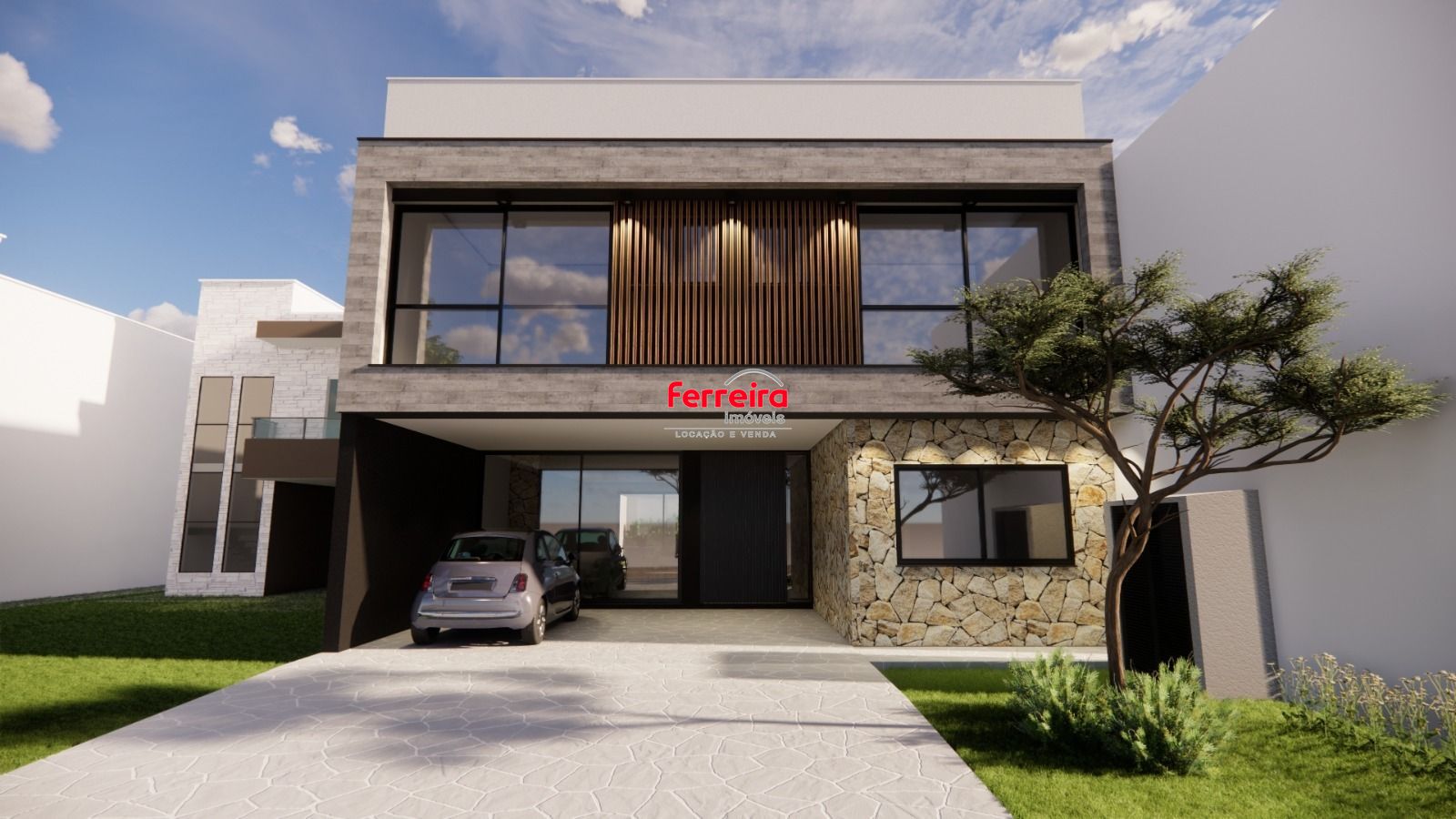 Excelente casa em condomínio com 3 suítes e 4 vagas, com 237,2m² de área privativa em terreno de 649,75m².