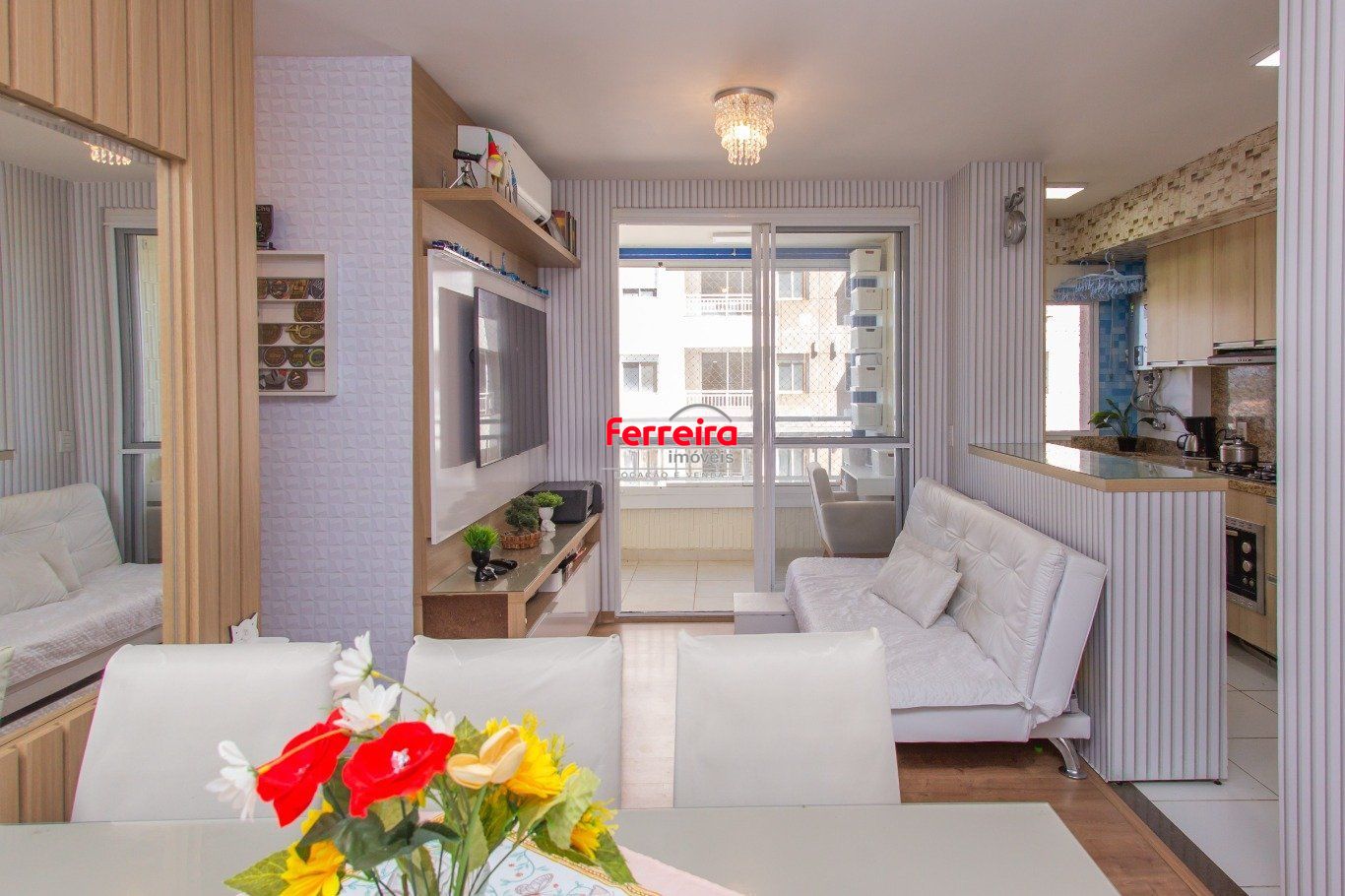 Apartamento 75m²,  3 dormitórios, 1 vaga à venda Rua Airton Ferreira da Silva.