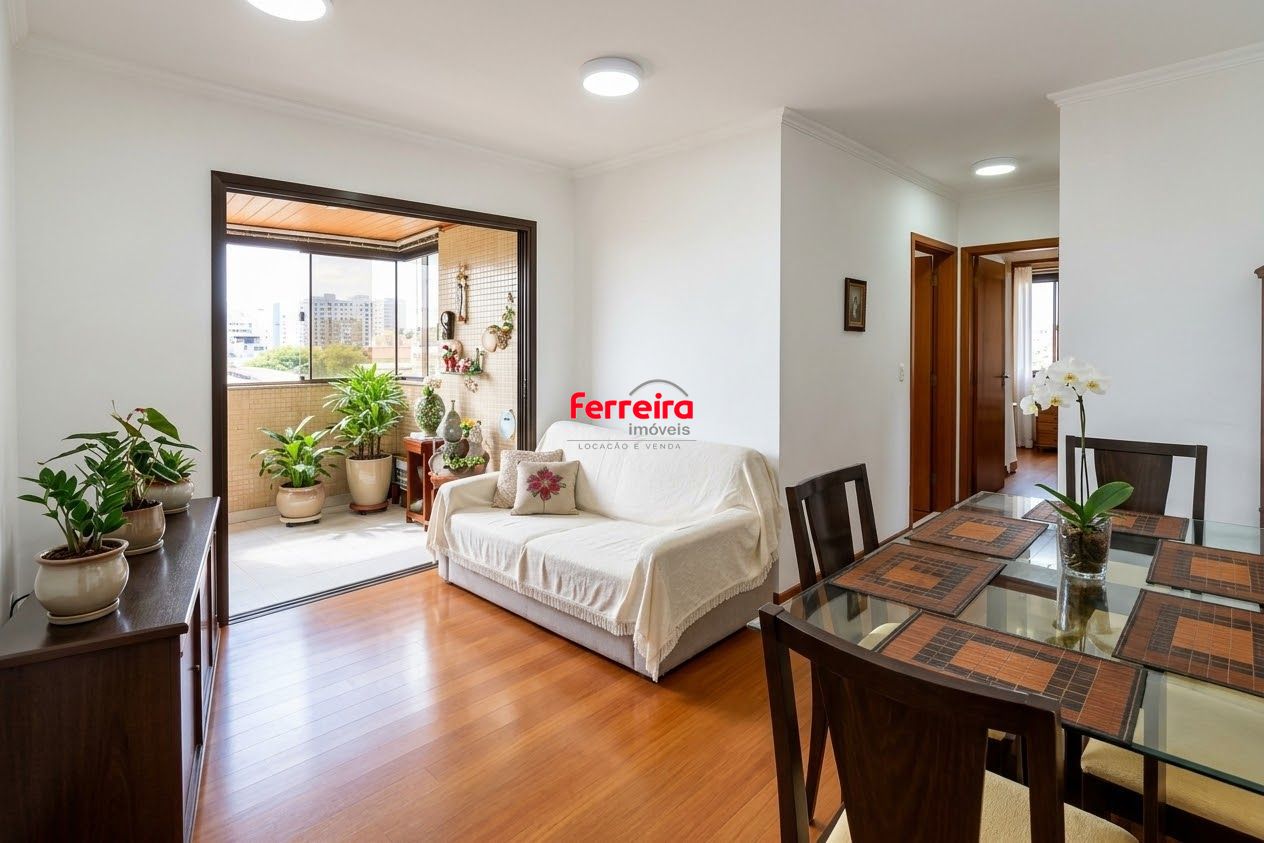 Apartamento mobiliado de 2 dormitórios com sacada churrasqueira, elevador vaga