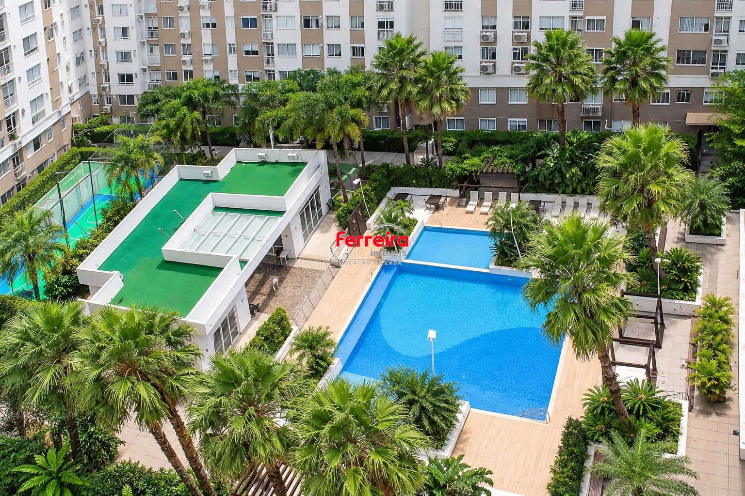 Apartamento 3 Quartos, Andar alto, Vaga dupla e Vista piscina em Canoas