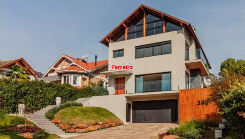 Casa 423 m², 4 suítes no Elegante Condomínio Saint Moritz, Mato Queimado Gramado