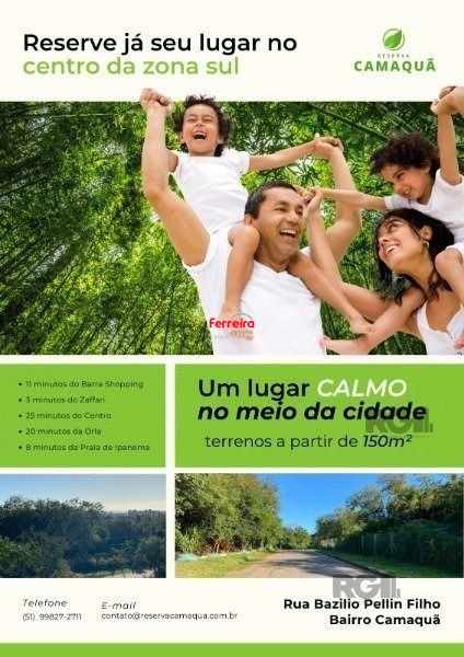 Terreno em Porto Alegre, no bairro Tristeza, à venda.