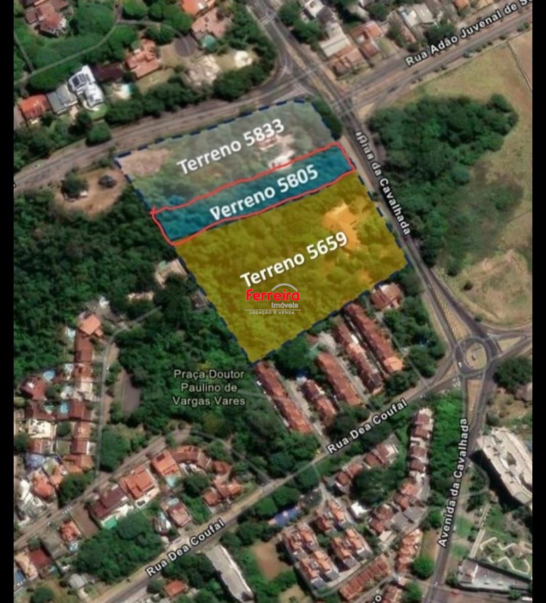 excelente terreno na av. Cavalhada 21x150