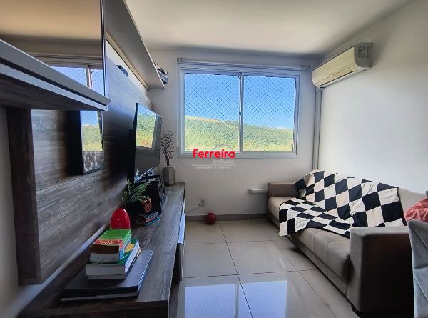 Apartamento de 2 quartos, suíte e 1 vaga de garagem no bairro Jardim Carvalho