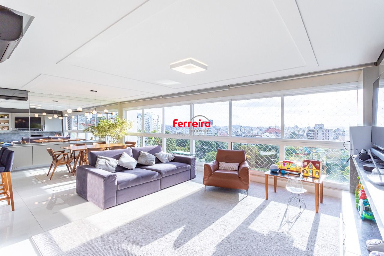 Apartamento com 3 suítes e 161m² à venda em Petrópolis, Porto Alegre.