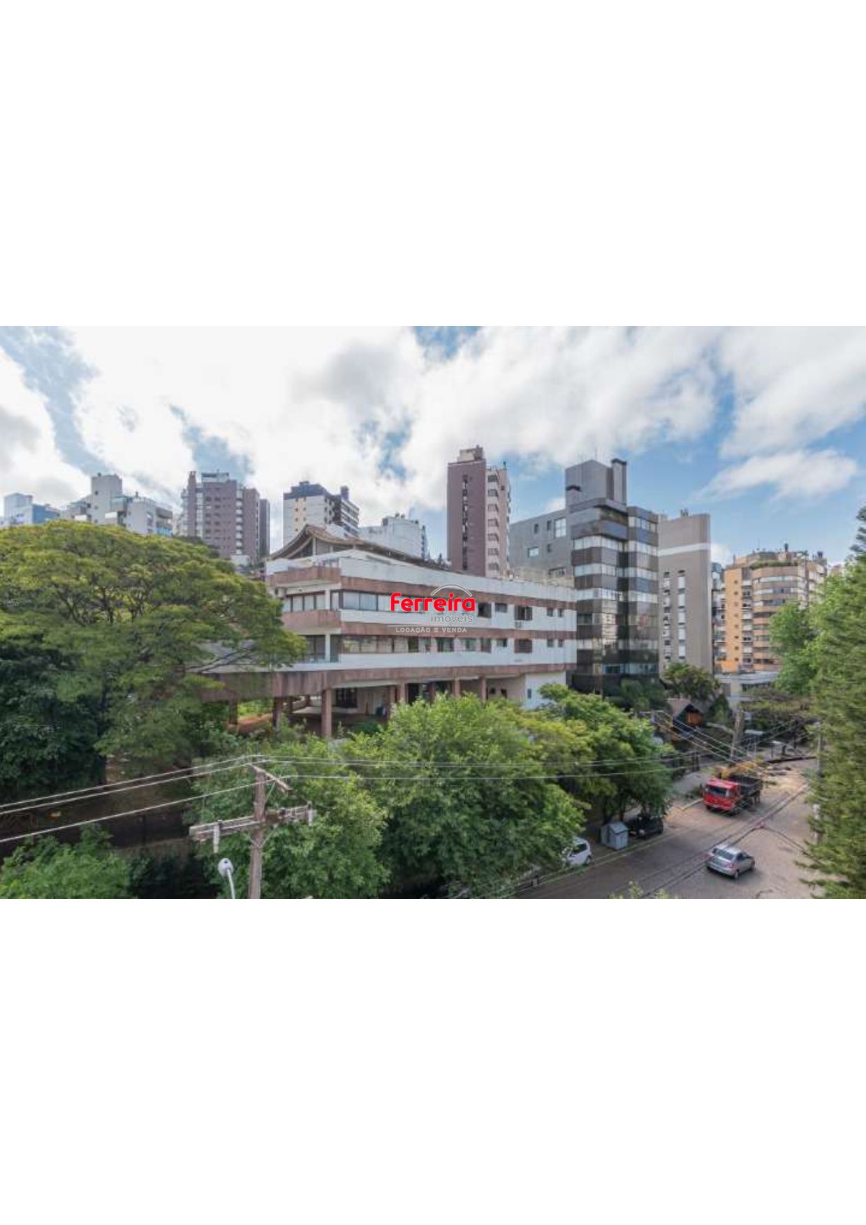Vista do condomínio