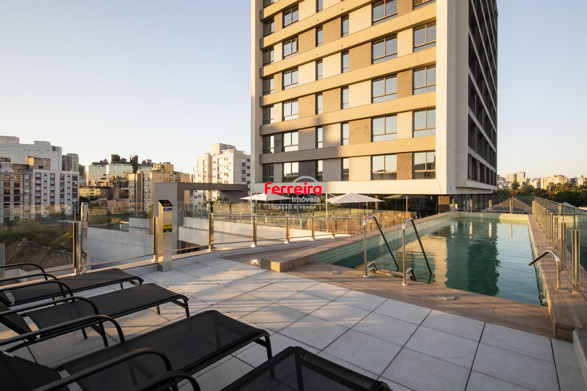 Apartamento de  dormitório no condomínio Artsy Cidade Baixa.