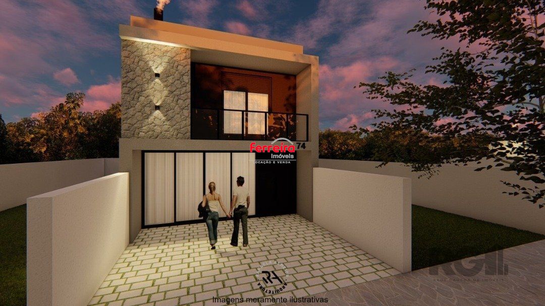 Casa 3 quartos à venda, 120m², Hípica - Porto Alegre