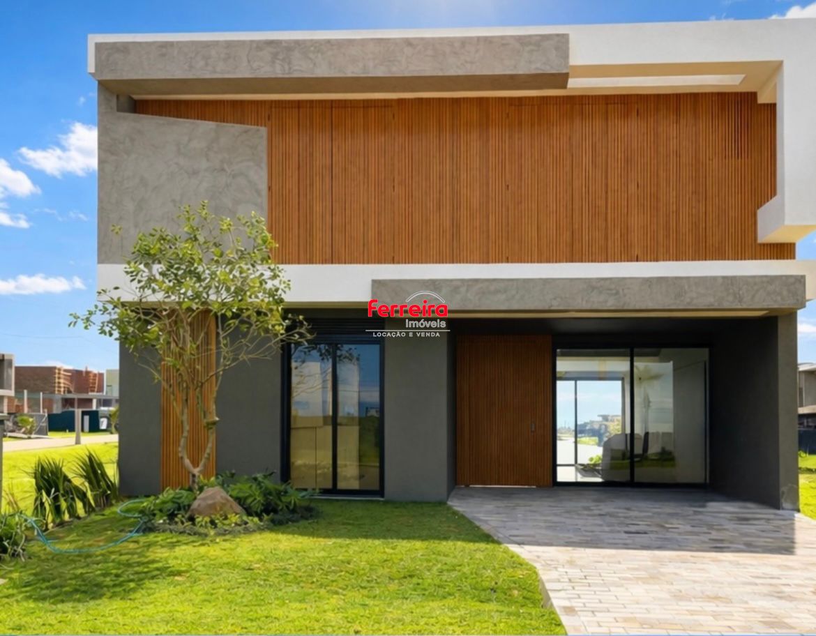 Viva a Experiência do Alto Padrão Pronto para Morar: Casa Contemporânea com 5 Suítes e Lazer Completo