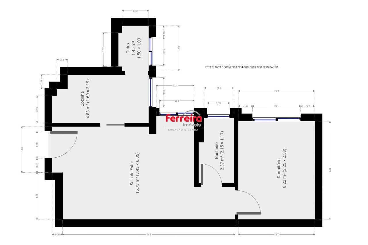 Apartamento, 1 quarto, à venda, 45 m², Centro Histórico - Porto Alegre — foto 2