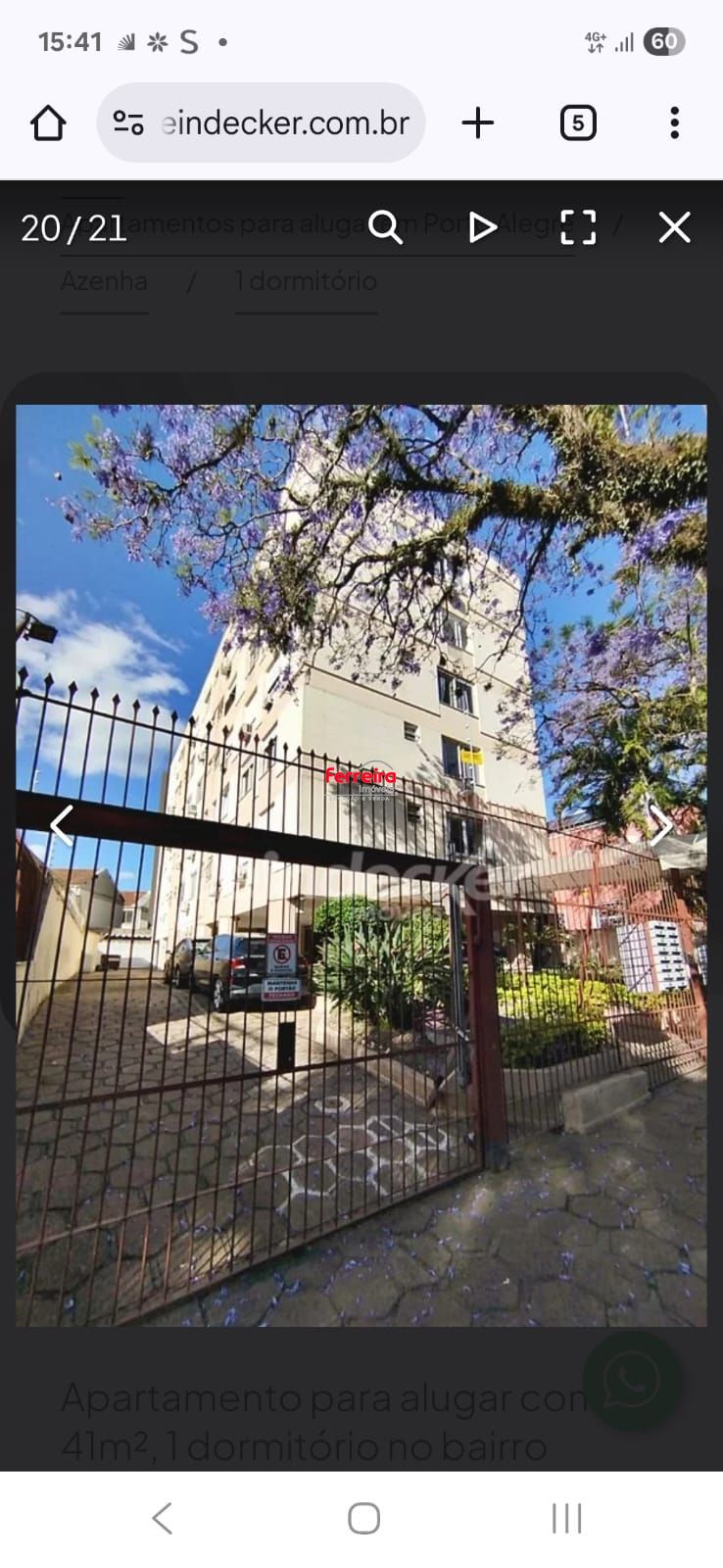Apartamento, 1 quarto, à venda, 25 m², Azenha - Porto Alegre — foto 2