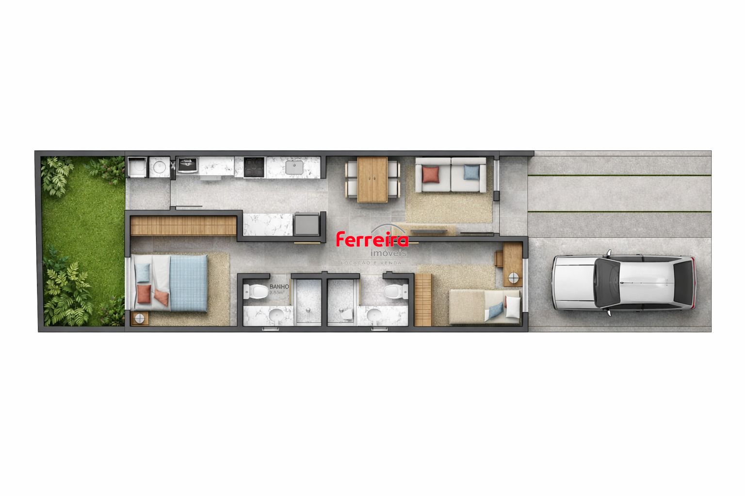 Casa, 2 quartos, à venda, 55 m², Aberta dos Morros - Porto Alegre — foto 2