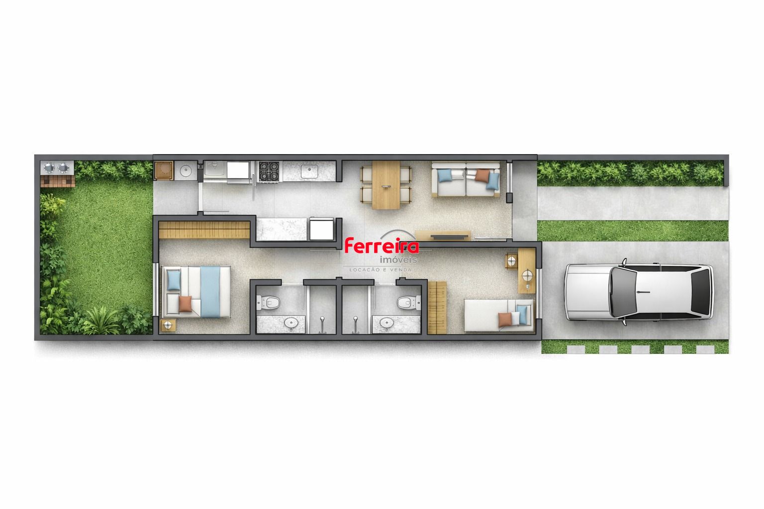 Casa, 2 quartos, à venda, 55 m², Aberta dos Morros - Porto Alegre — foto 2