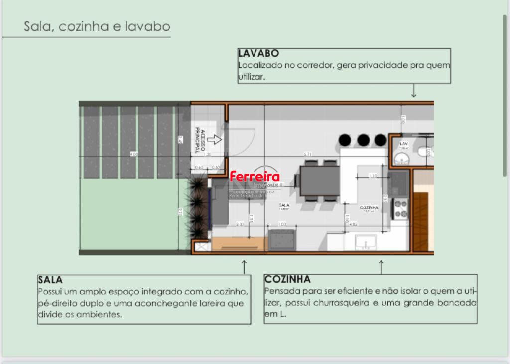 Casa, 3 suítes, à venda, 83 m², Aberta dos Morros - Porto Alegre — foto 4