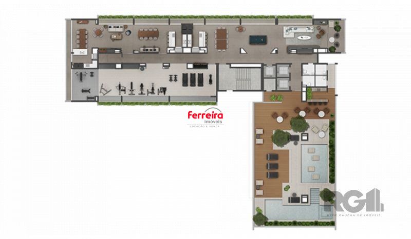 Apartamento 1 quartos à venda, 39m², Rio Branco - Porto Alegre
