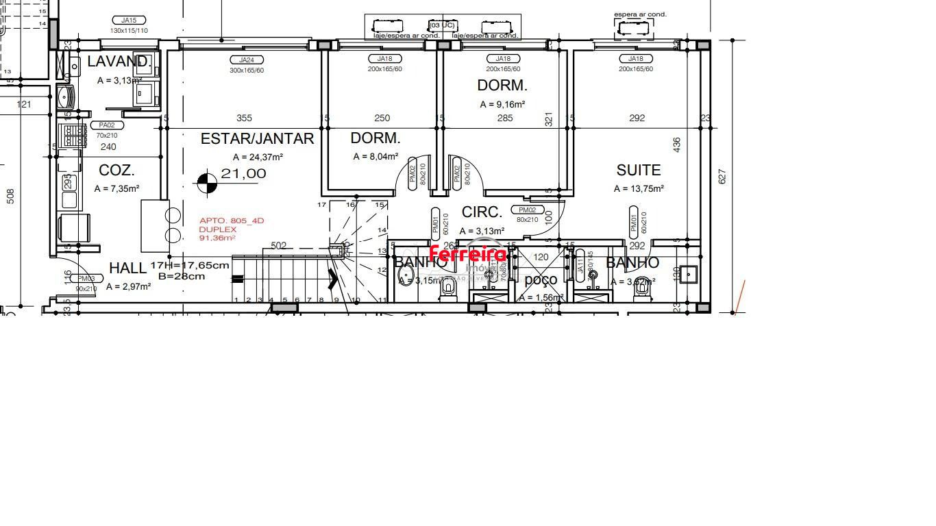 Cobertura no Hill160, 4 quartos, à venda, 199 m², Santa Tereza - Porto Alegre — foto 3
