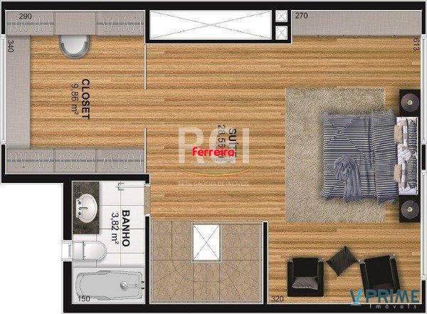 Casa de Condomínio, 4 quartos, à venda, 187 m², Tristeza - Porto Alegre — foto 3