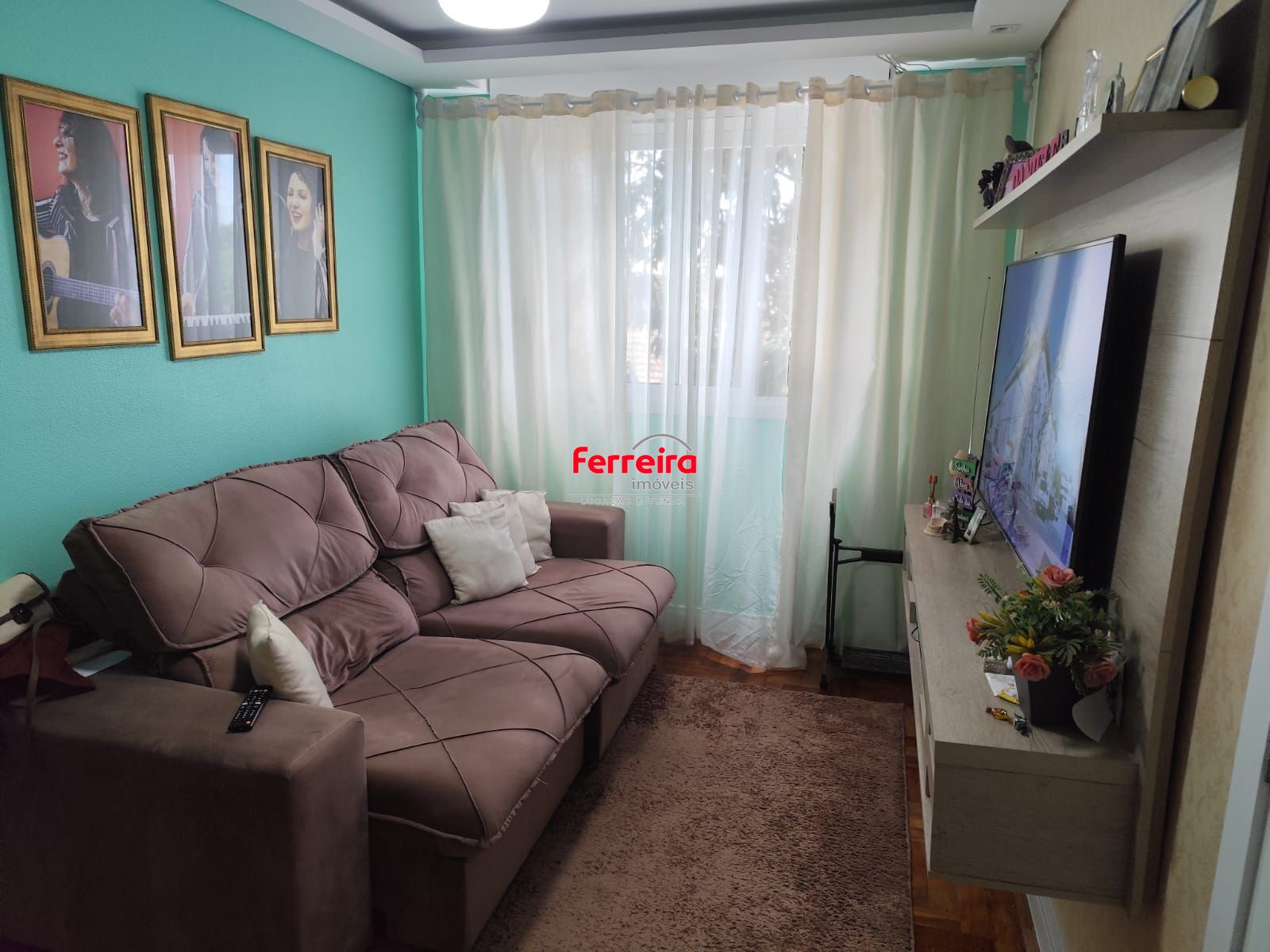 Aparatmento mobiliado 2 dorm com vaga, 2° andar Zeferino Dias, Sarandi