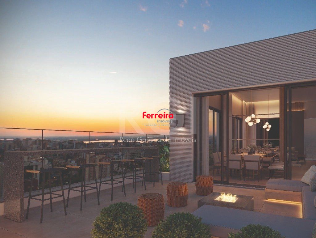 Apartamento garden (361,54m²) de 02 dormitórios com 03 suítes  - Moinhos de Vento/Porto Alegre
