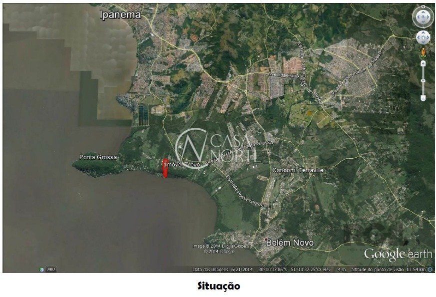 Terreno à venda  com 60227m², Estrada Retiro da Ponta Grossa no bairro Ponta Grossa em Porto Alegre