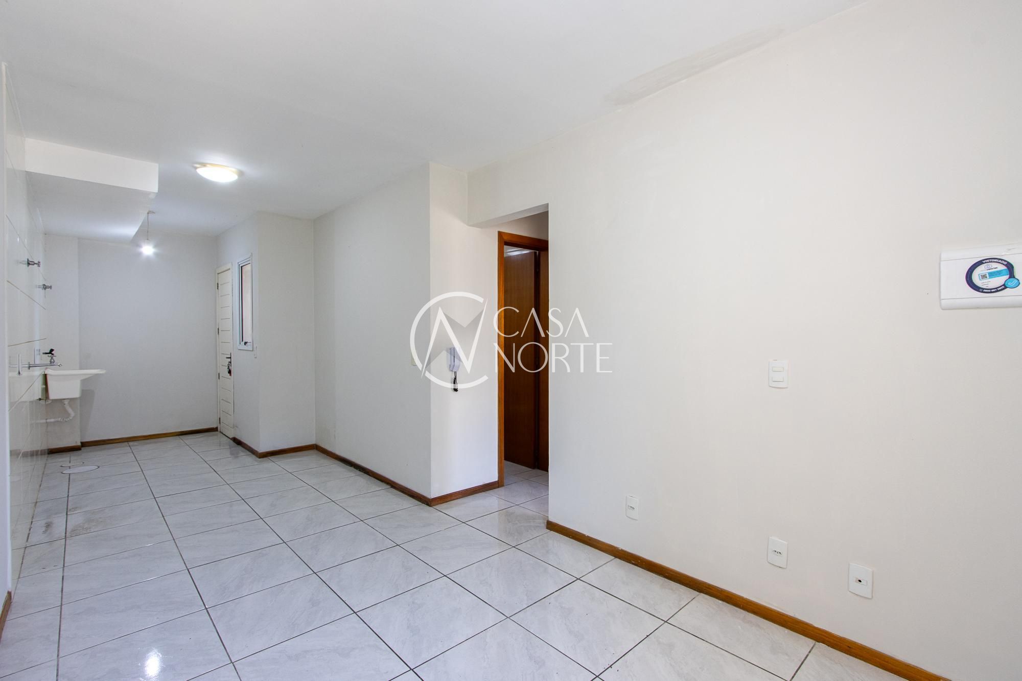 Casa de Condomínio à venda com 2 quartos, 49m², 1 vaga, Rua Dorival Castilhos Machado no bairro Aberta dos Morros em Porto Alegre