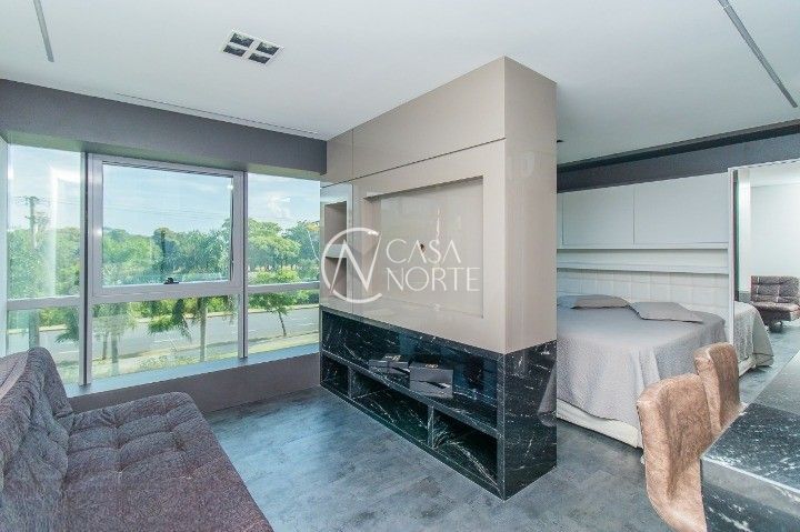 Loft à venda com 1 quarto, 41m², 1 vaga, Avenida Borges de Medeiros no bairro Praia de Belas em Porto Alegre