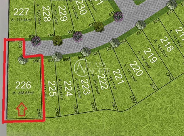 Terreno à venda  com 328m², Talita da Cunha Chaves no bairro Lomba do Pinheiro em Porto Alegre