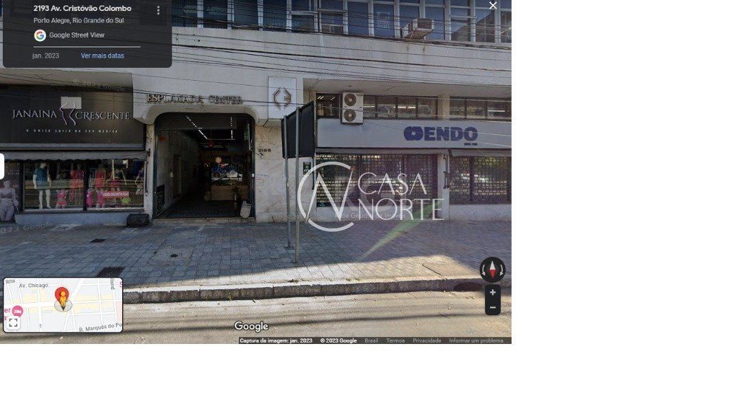 Sala Comercial à venda , 49m², 1 vaga, Avenida Cristóvão Colombo no bairro Floresta em Porto Alegre