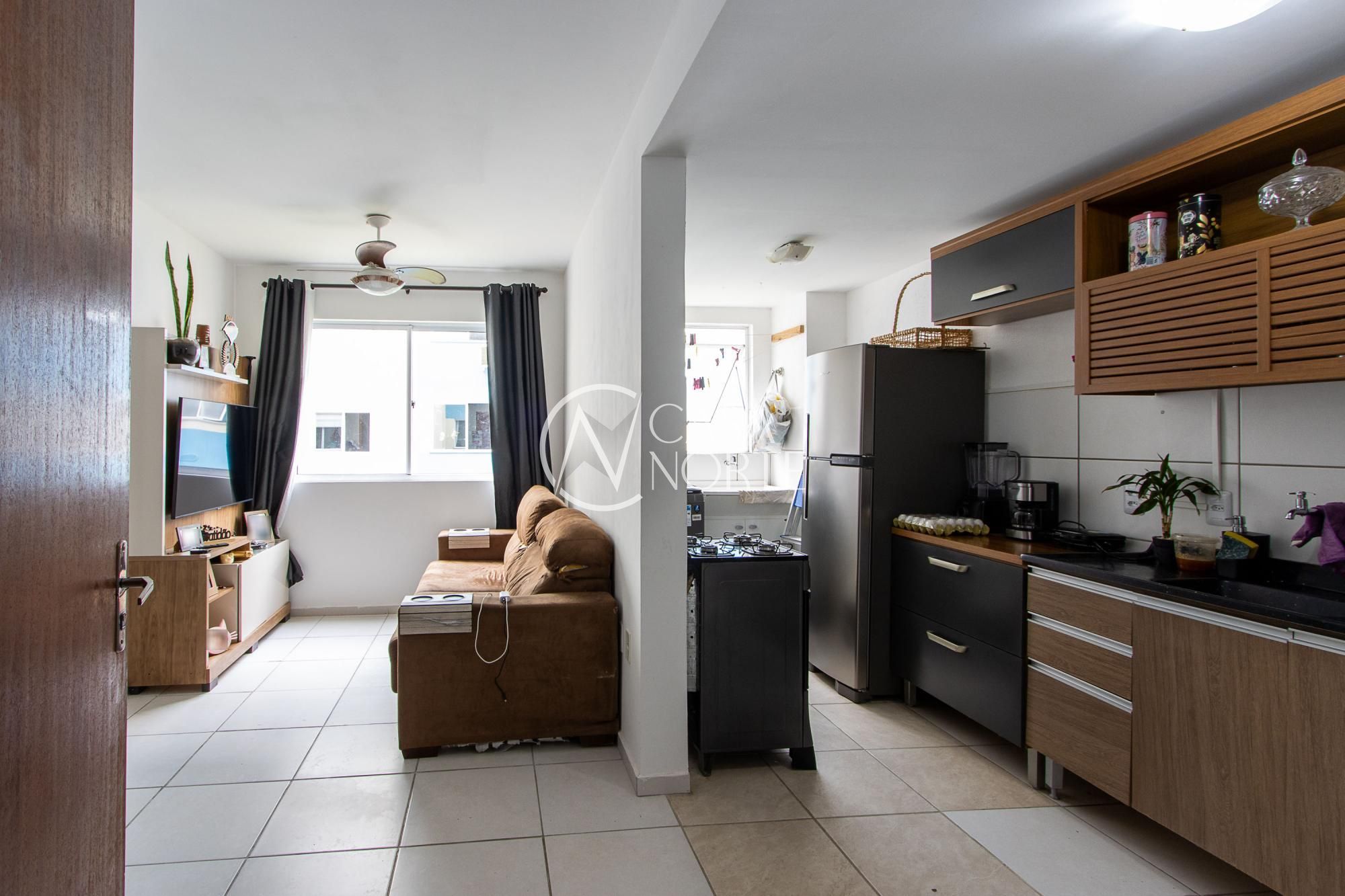 Apartamento à venda com 2 quartos, 51m², 1 vaga, Rua Marcelo dos Santos no bairro Chapéu do Sol em Porto Alegre