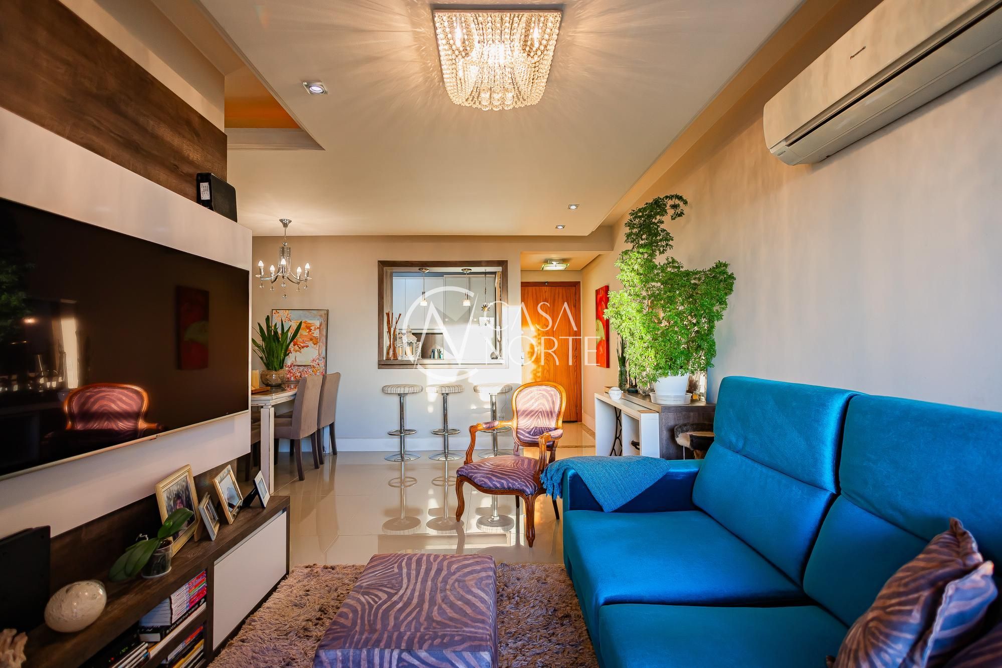 Apartamento à venda com 3 quartos, 97m², 1 suíte, 2 vagas, Avenida General Barreto Viana no bairro Chácara das Pedras em Porto Alegre