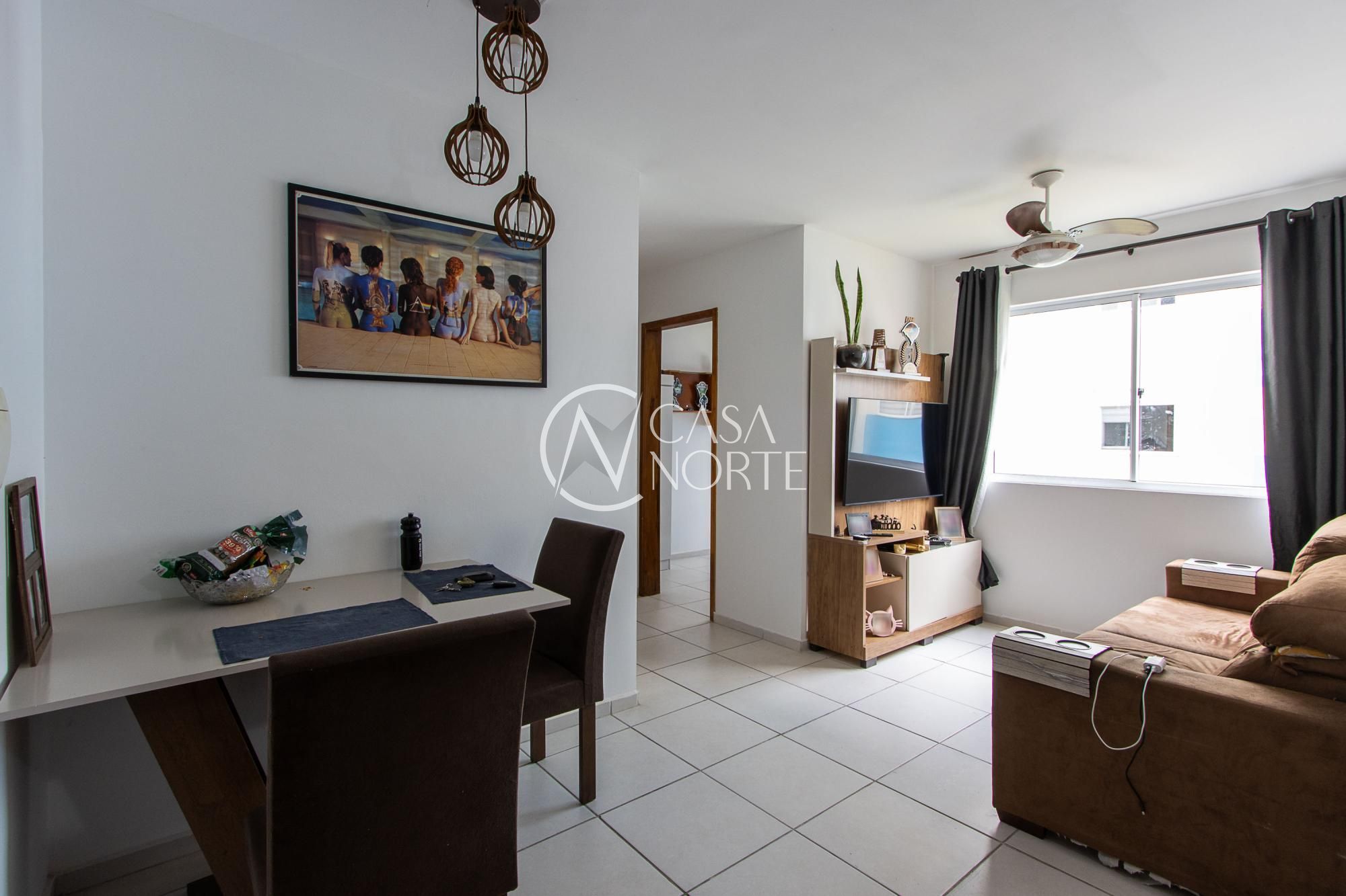 Apartamento à venda com 2 quartos, 51m², 1 vaga, Rua Marcelo dos Santos no bairro Chapéu do Sol em Porto Alegre