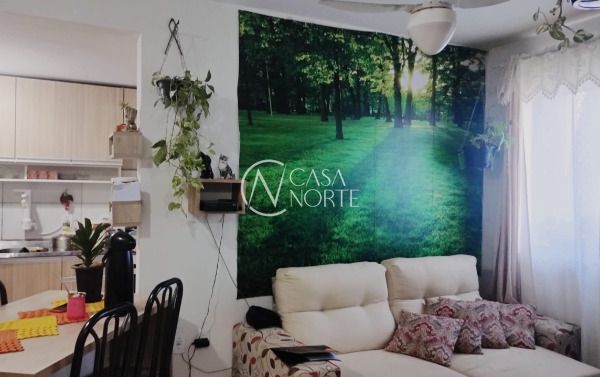 Apartamento à venda com 2 quartos, 51m², 1 vaga, Rua Marcelo dos Santos no bairro Chapéu do Sol em Porto Alegre