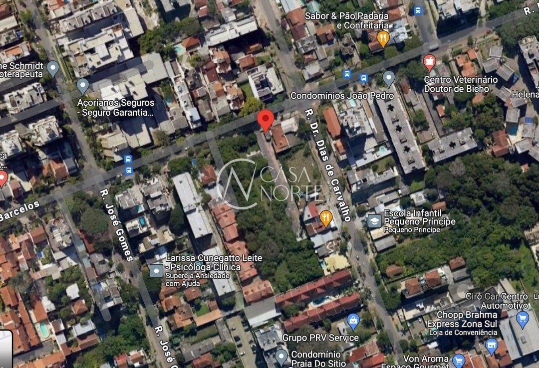 Terreno à venda  com 1012m², Rua Doutor Barcelos no bairro Tristeza em Porto Alegre