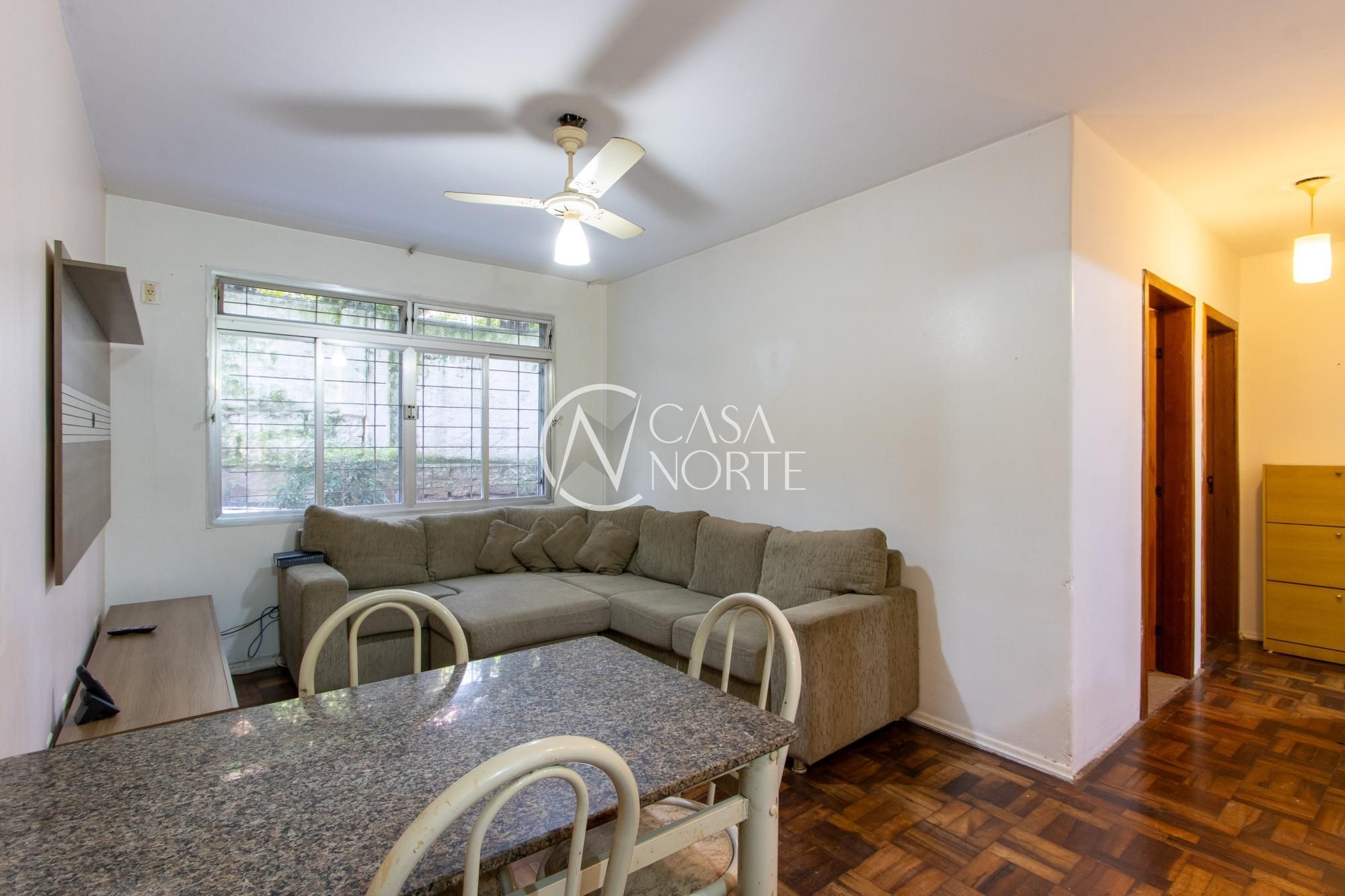 Apartamento Garden à venda com 2 quartos, 58m², Rua Silveiro no bairro Menino Deus em Porto Alegre