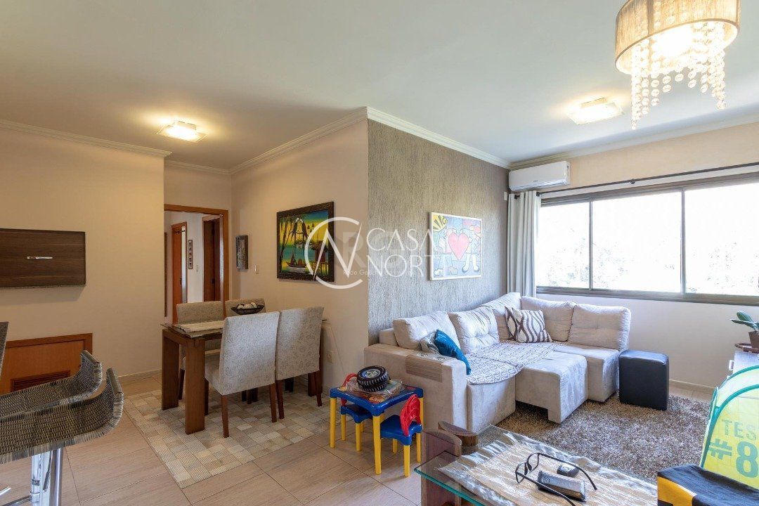 Apartamento à venda com 3 quartos, 82m², 1 suíte, 1 vaga, Rua Cangussu no bairro Nonoai em Porto Alegre