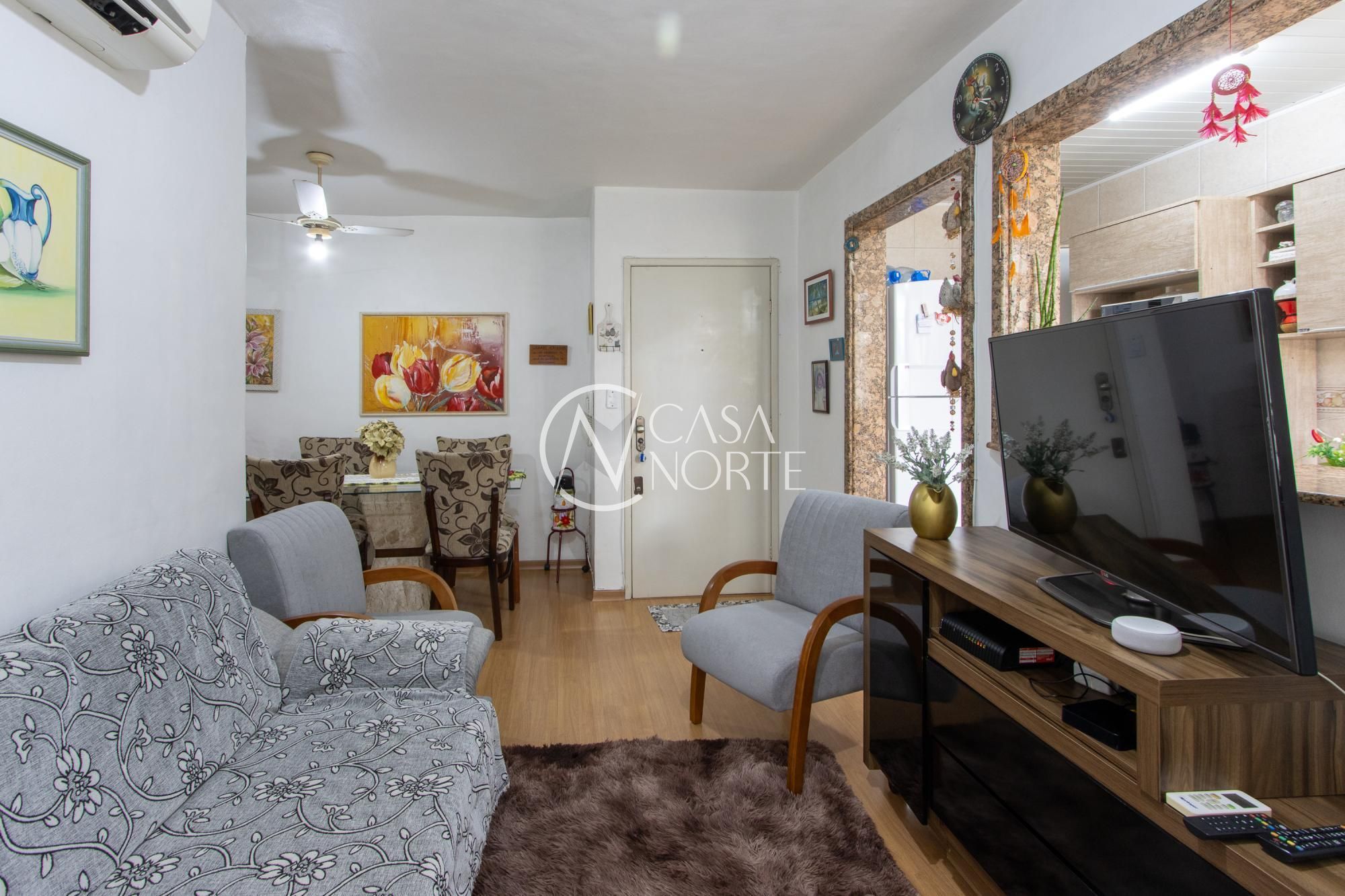Apartamento à venda com 2 quartos, 52m², 1 vaga, Rua Joaquim de Carvalho no bairro Vila Nova em Porto Alegre