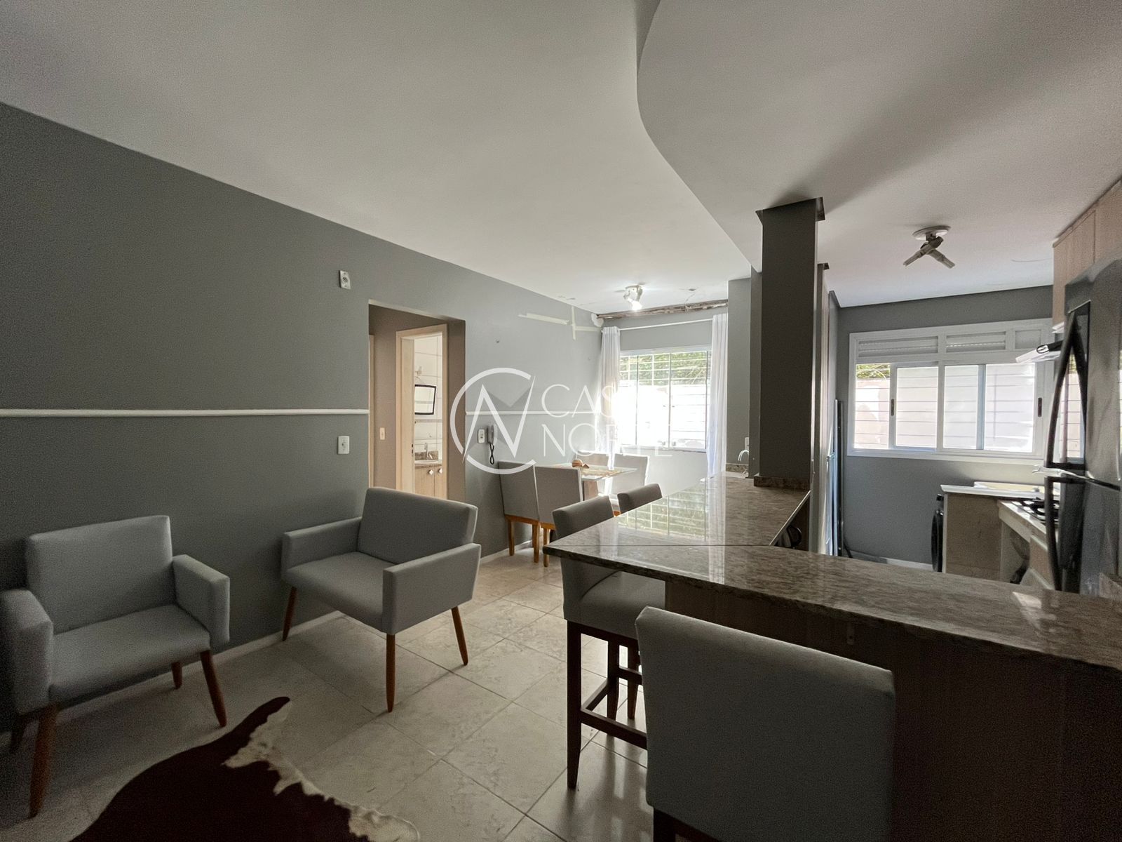 Apartamento à venda com 2 quartos, 55m², 1 vaga, Estrada Campo Novo no bairro Ipanema em Porto Alegre