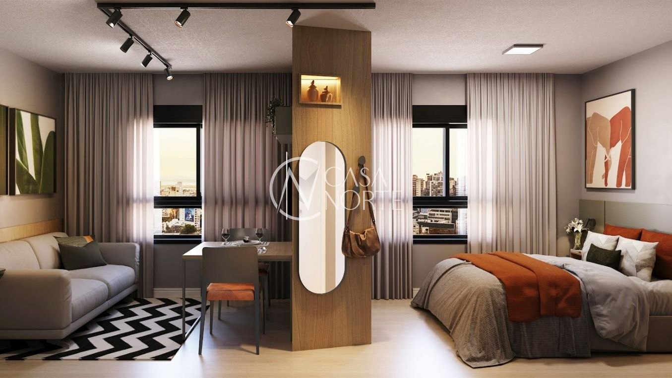 Apartamento à venda com 1 quarto, 44m², Garibaldi no bairro Bom Fim em Porto Alegre